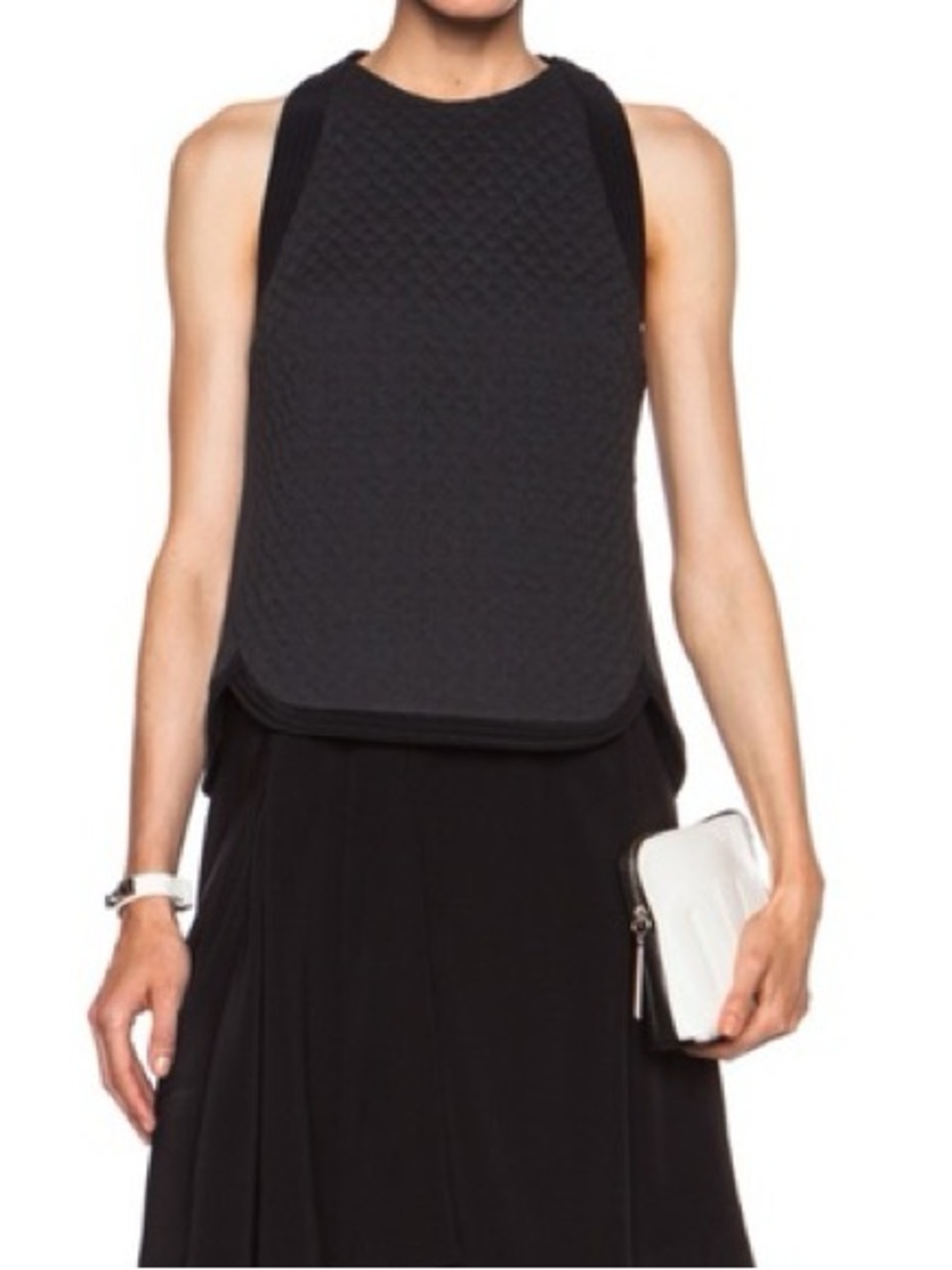 phillip lim quilted halter tank streetwear designer grunge utility chic alt chic